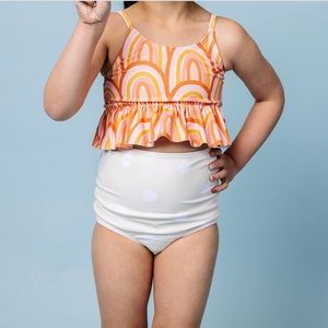 ISO 💗🧡 kortni jeane rainbow print swimmer!